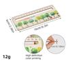 1 Piece Cute Cartoon Wood Straight Ruler Kawaii Tools Stationery Cartoon Drawing Christmas Gift Office School Measuring