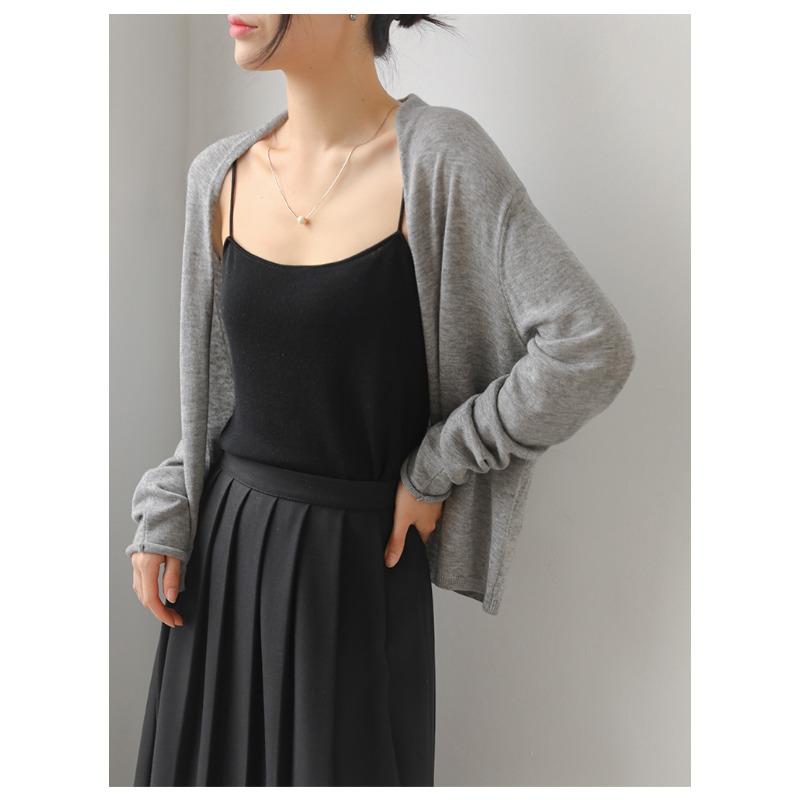 Весенние и осенние свободные вязаные кардиганы с длинным рукавом женские свитера модные тонкие повседневные женские кардиганы топы однотонные элегантные тонкие женские трикотажные изделия 3109