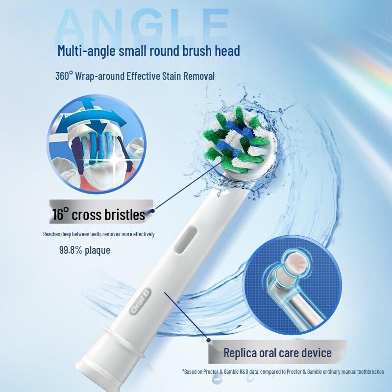 Oral-B Pro1 Max 3D Перезаряжаемая электрическая зубная щетка Штепсель CN (адаптер в комплекте)
