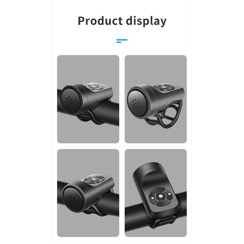 USB аккумуляторная велосипедная мотоциклетная электрическая звуковая сигнализация, 4 режима, горная дорога, велосипедная противоугонная сигнализация, аксессуары для велосипеда