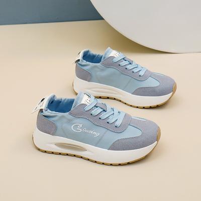 Новые модные кроссовки женские кроссовки harajuku женские парусиновые кроссовки из искусственной кожи в стиле пэчворк на танкетке для девочек со шнуровкой удобные кроссовки