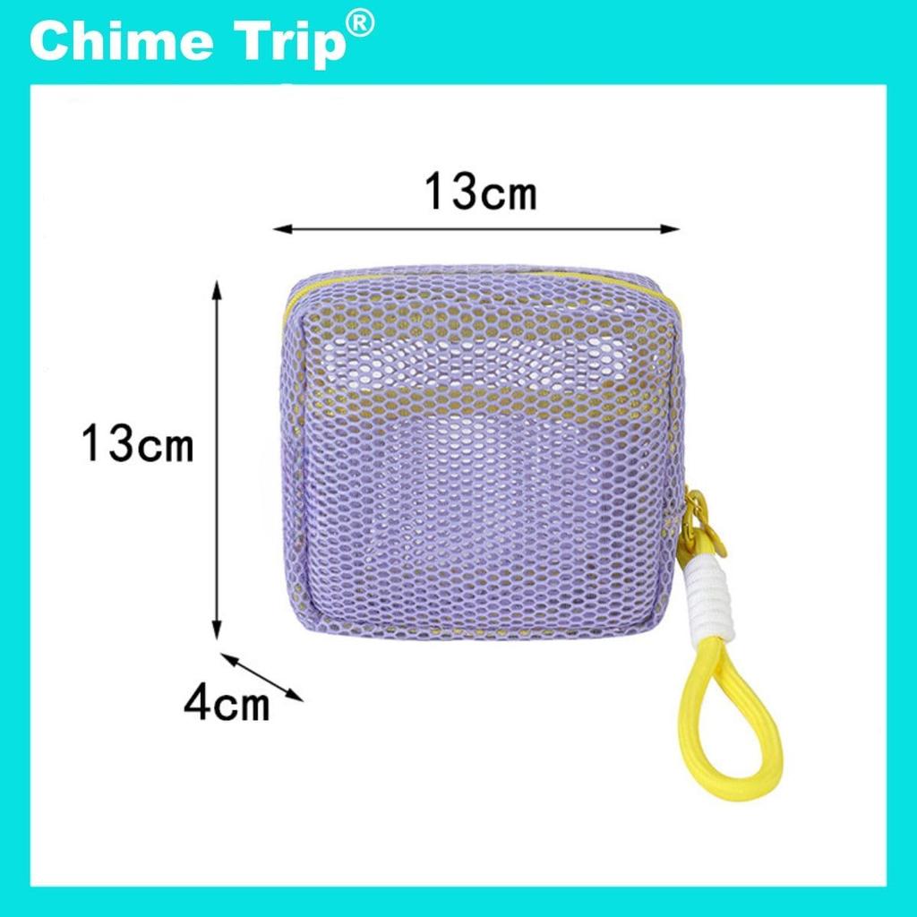 Сумка-пенал Chime Trip, мелкая сетка, разноцветная и яркая, женская (STNo. 26055) (Розовый, Ж)