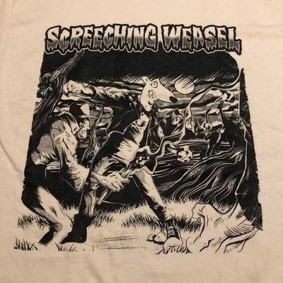 Как приготовить... Футболка группы Screeching Weasel Классическая белая Унисекс