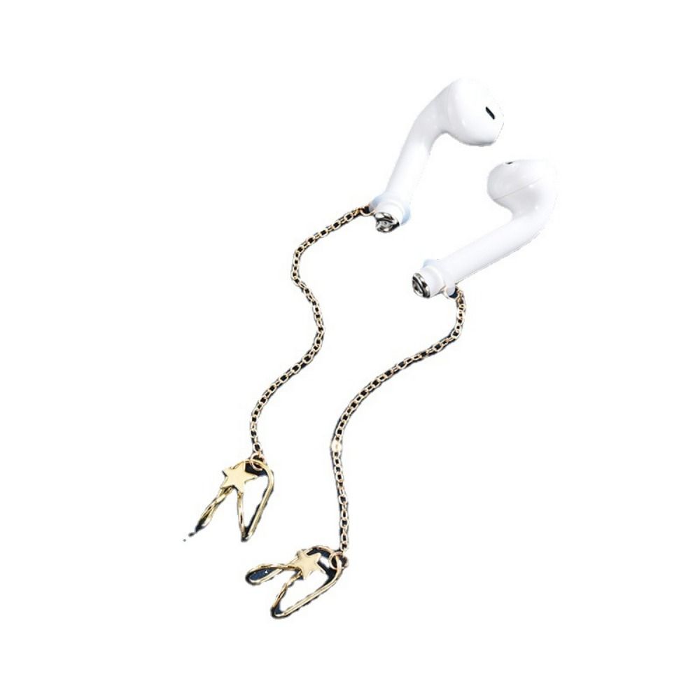 2 шт./пара, наушники для декора ушей, анти-потерянные цепочки, зажим для наушников, беспроводные аксессуары для наушников