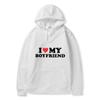 Fashion Long Sleeve Men/Women Hoody I Love My Boyfriend Printing Popula Women Hoodies Sweatshirt Gothic Winter Pullover