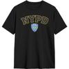 Футболка с коротким рукавом NYPD Департамент полиции города Нью-Йорка Футболки для мужчин и женщин Беговые футболки Футболка для тренировок(2)
