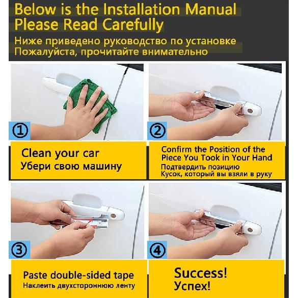 Роскошная хромированная дверная ручка, защитная накладка для Toyota Hilux MK7 2005 ~ 2014, наклейка на автомобильный аксессуар 2006 2007 2008