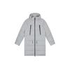 Solid Color Mid-Length Waterproof Warm Down Jacket Men Outerwear Gray 2031D744-020