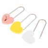 1 Set Metal Heart Shaped Padlock Antique Style Love Lock Set With Key Wedding Valentine'S Day Gifts Couple Wishing Lock