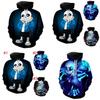 Cartoon Frisk Undertale 3d Print Hoodies Sweatshirt Pullover Jacket Sweatshirt