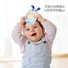 Children's bilingual puzzle chew music lighting anti-fall toy mobile phone
