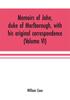 Книга Memoirs Of John Duke Of Marlborough With His Original Correspondence by William Coxe - Paperback