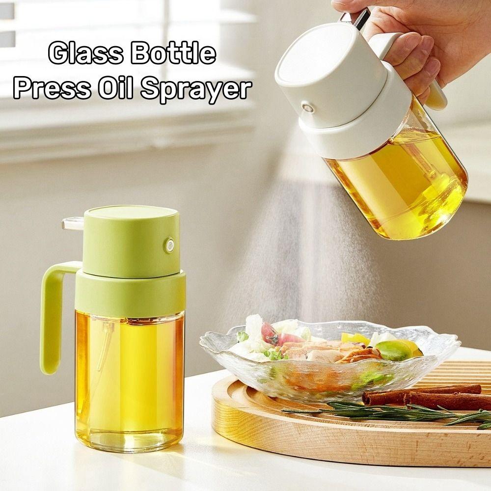 Portable Oil Spray Bottle 6.8oz/ 200ml Olive Oil Mister New Oil Sprayer for Cooking