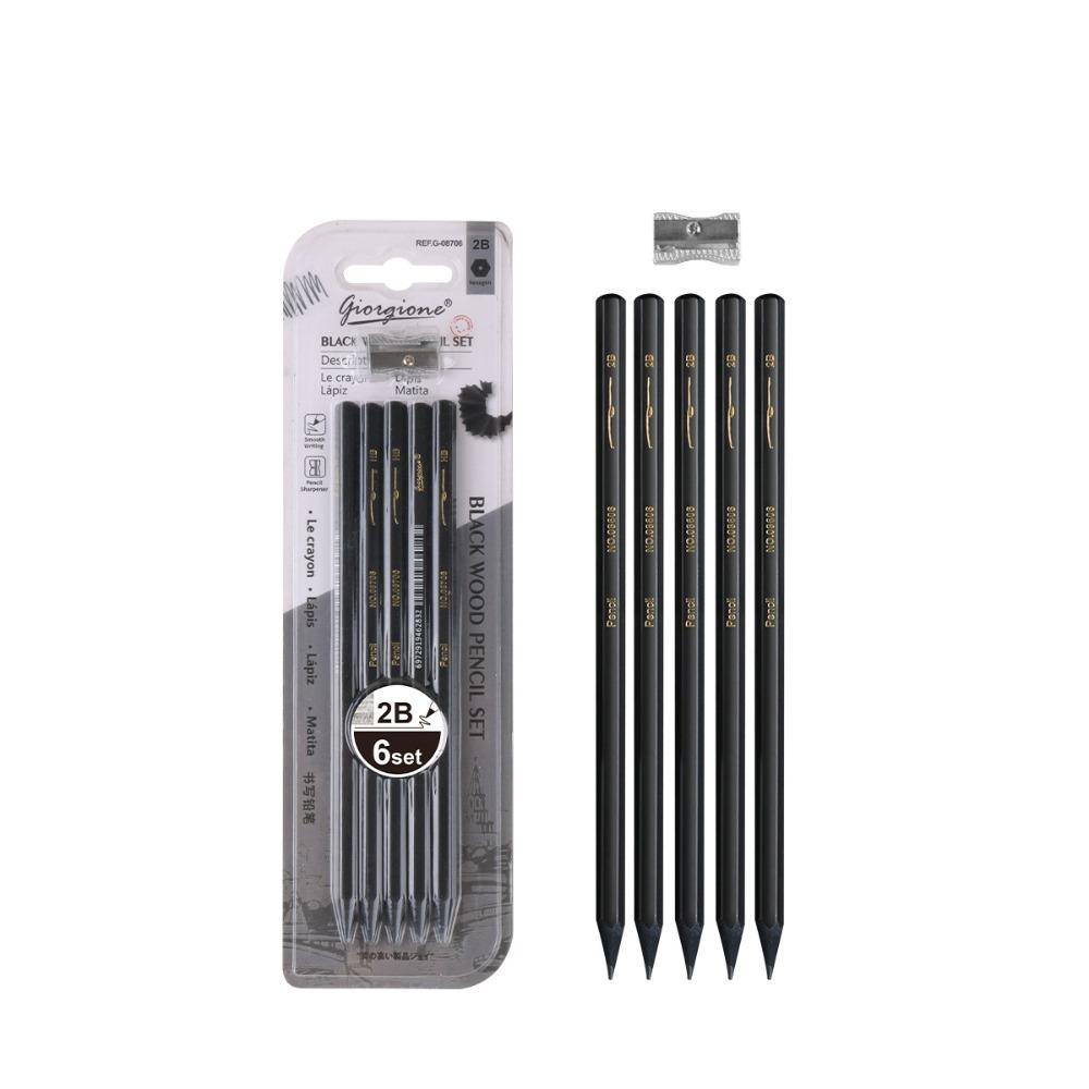 Soft Sketching Pencil Graphite Mixed Drawing Pencil Set Highlight Pen Charcoal Pencil Beginners