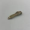 Retro Brass Hand Arm Keychains Waist Hangings Helping Hand Keyring  Desktop trinkets