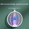 Foldable Electric Mosquito Swatter USB Rechargeable Mosquito Killer Lamp  Indoor Use