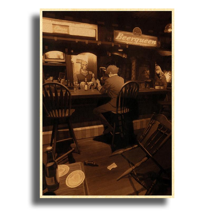 Cowboy Bebop Wall Decor Poster Wall Art Picture Wall Decor Canvas Painting Living Room Home Decoration Print Room Decor