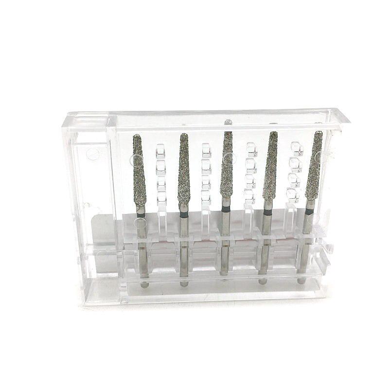 5 шт., стоматологические высокоскоростные боры, алмазные боры для полировки зубов, бор для высокоскоростной турбины TR-X15S