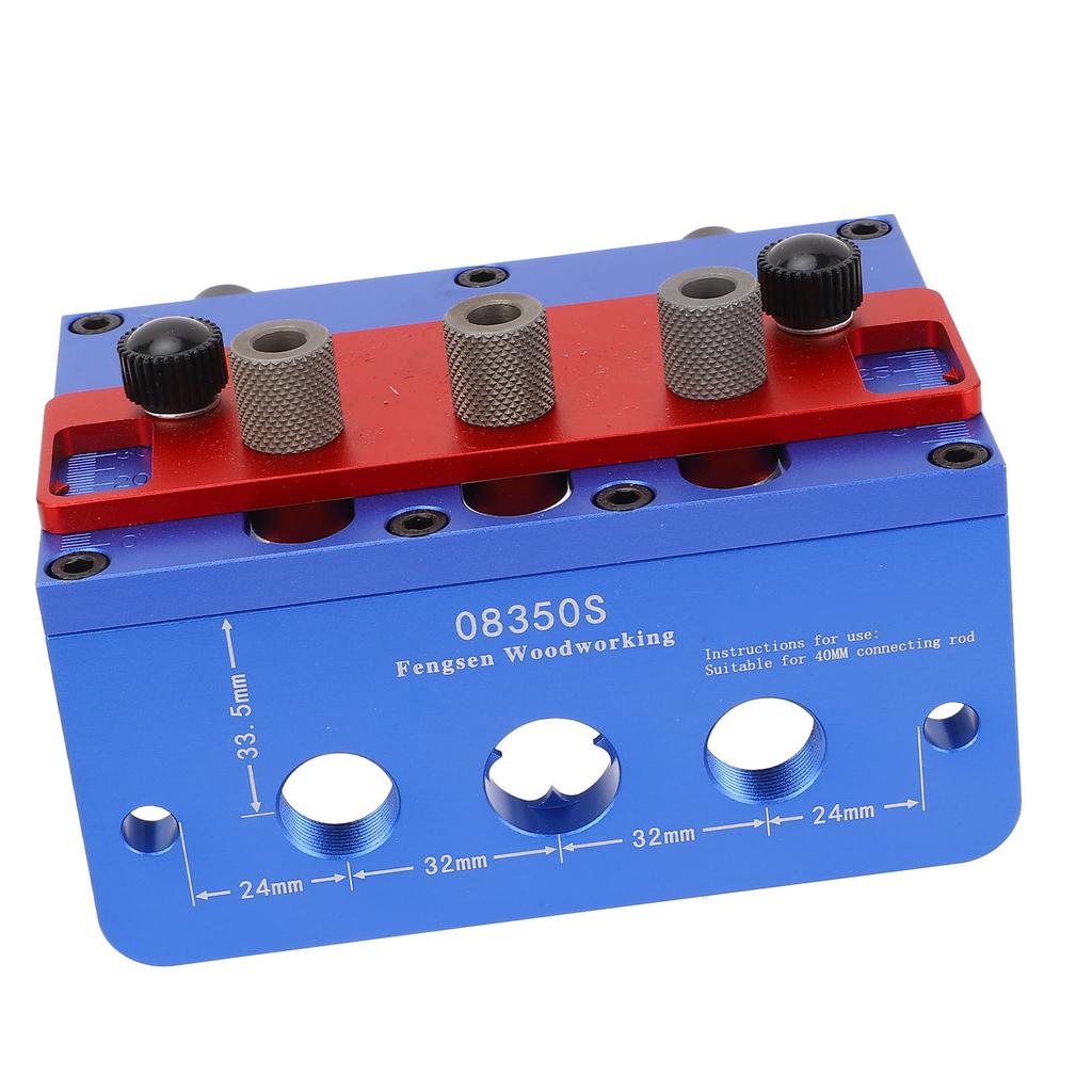 Руководство по сверлению отверстий под деревянные дюбели 3 в 1 Позиция для деревообработки Ремонт мебели Дюбель Кулачковый кондуктор Сверло