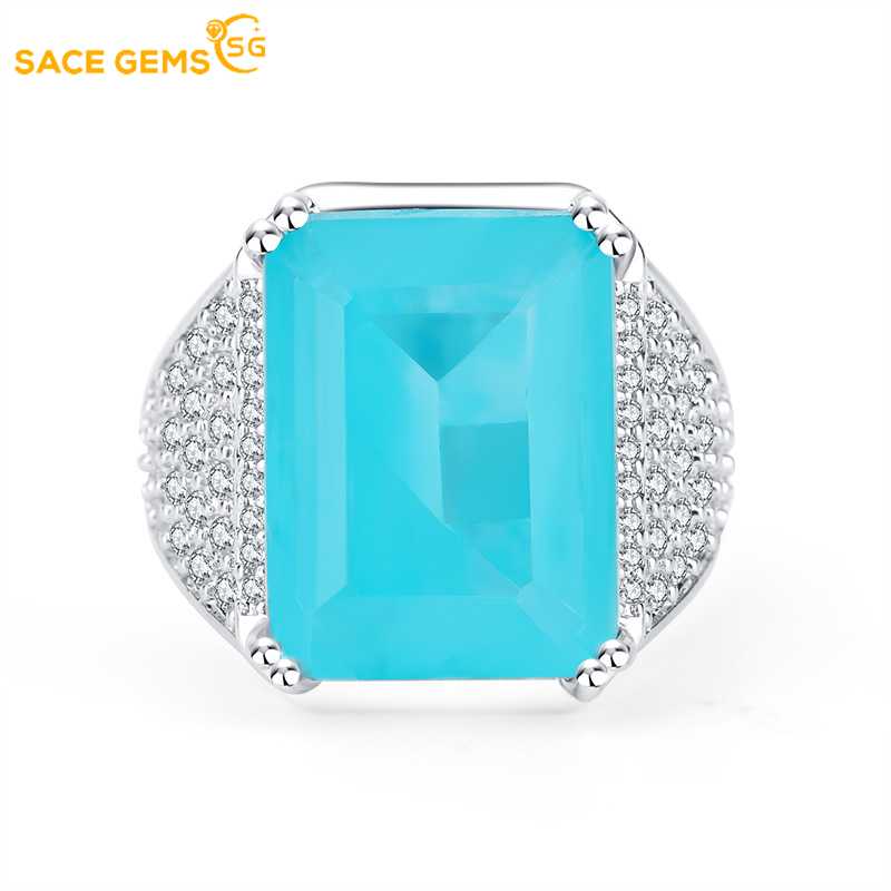 Sace Gems Классический медный сплав 12*16 мм циркониевое кольцо женские ювелирные изделия свадебный подарок для вечеринки