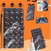 3D Cool Skull Pattern PU Leather Phone Wallet Case for iPhone,Samsung,Xiaomi Redmi,Motorola,Blackview,Oppo,Huawei,Honor,Google,ZTE,Ulefone,TCL