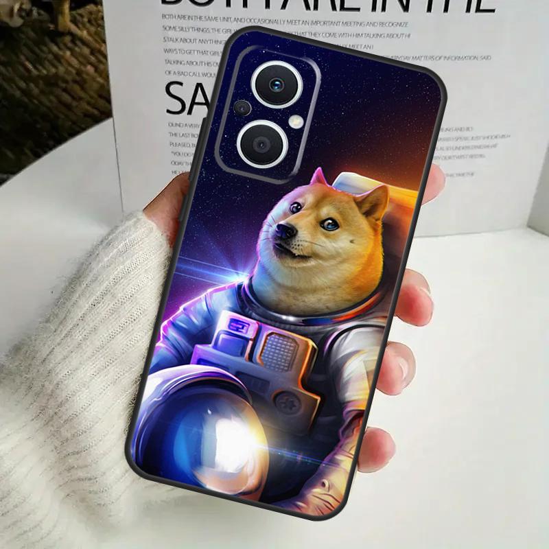 Doge Case For OPPO Reno 12F 13F 14F 10 11 12 13 14 Pro 8T 7 8 Lite OPPO Find X6 X5 X8 X9 Pro Cover