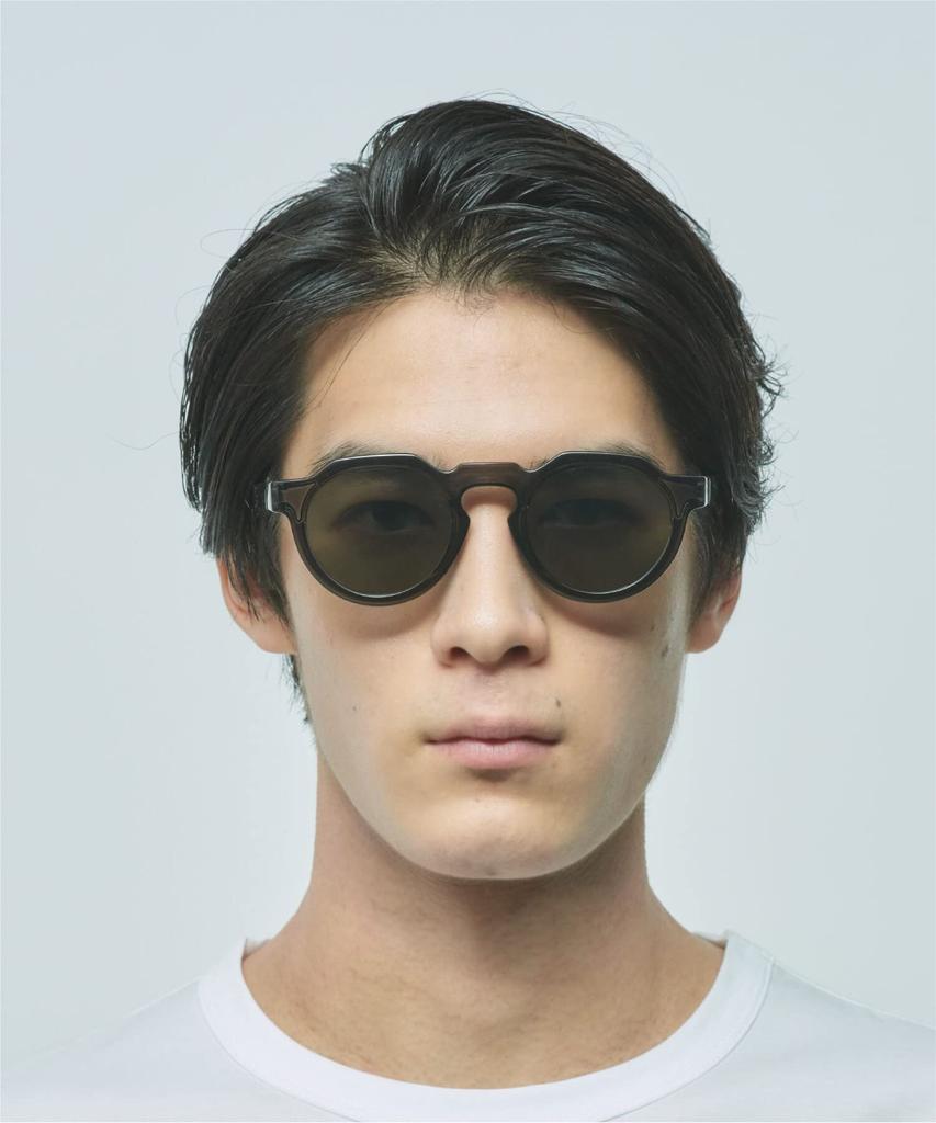 Jugaad 14 Made In Japan Sunglasses HORIZON CLEAR Horizon Clear FREE Black [Jugaad14]
