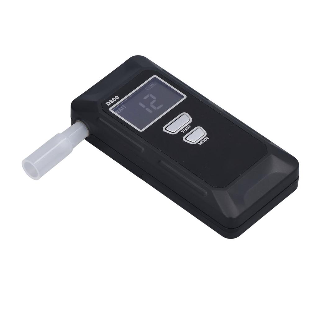 Портативный алкотестер высокой точности звуковой сигнализации ЖК-дисплей тестер алкоголя в выдыхаемом воздухе с управлением MCU