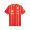 Футбольная майка Scuderia Ferrari SS24 Team, мужская майка, алая 763608-01