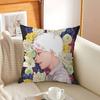 Popular Anime Bl The Summer Hikaru Died Pillow Covers Cartoon Sofa Decorative Home Double-Sided Printing Short Plush