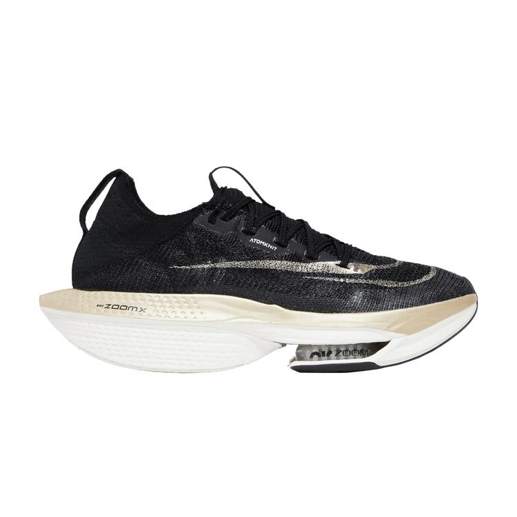 Men's Sneakers Nike Air Zoom Alphafly Next% 2 Black Metallic Gold Grain Black/Sail/Metallic Gold Grain