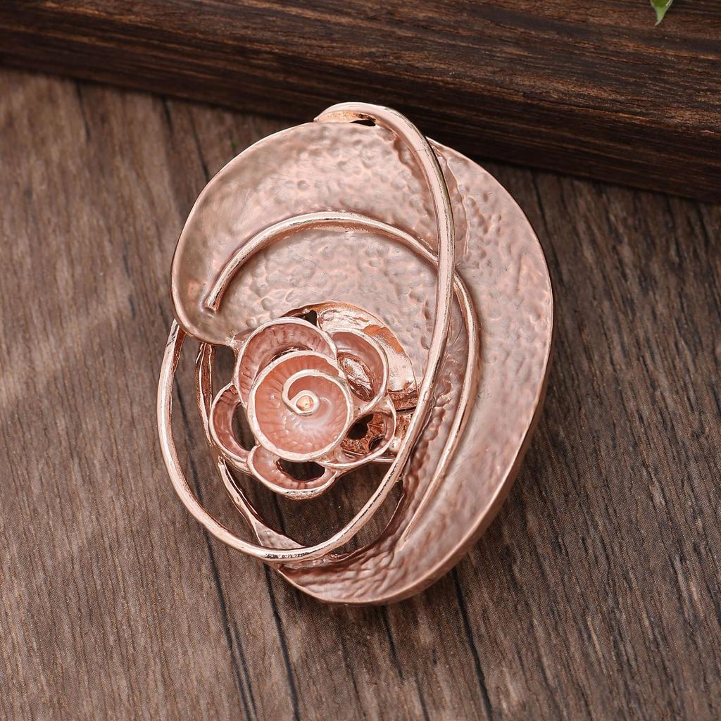 Новый цвет Масло Вечный цветок Эмаль Цвет Брошь, Праздник, Банкет Дамская Многофункциональная Универсальная Брошь