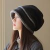 New Hat Women's Winter Ear Protection Hat Loose Bag Head Cold Hat