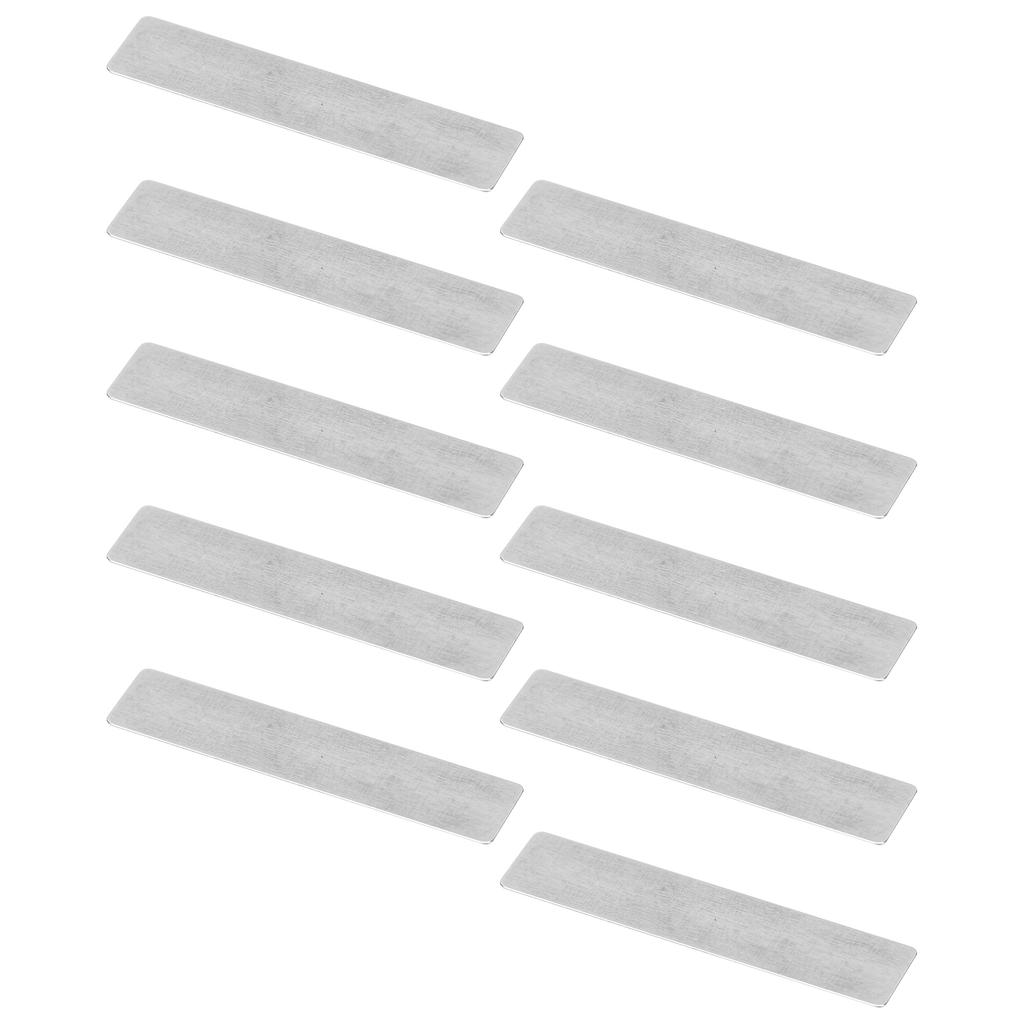 10Pcs Air Compressor Valve Plate Cast Iron Rectangular Pump Accessories for 51mm Cylinder