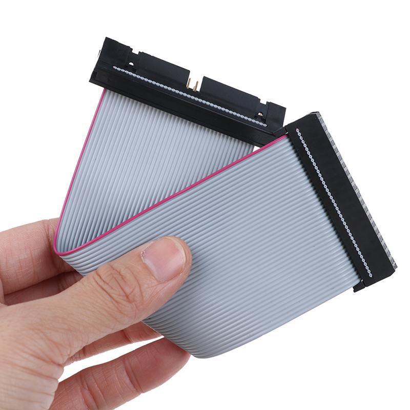 Ide 40-контактный штекер-мама Pata жесткий диск Hdd удлинитель плоский ленточный кабель 5 дюймов