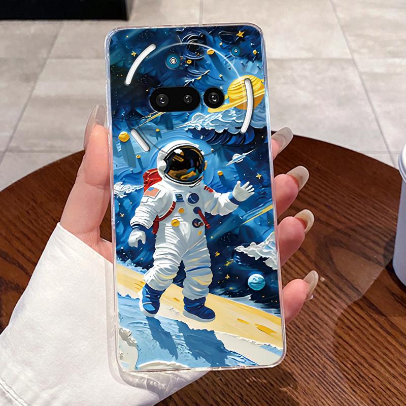 Casing For Nothing Phone 3a Case For Phone3a Back Cover Aesthetic Fashion Cute Cat Cartoon Soft Silicone Transparent Phone Case