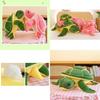 Adorable Green Turtle Plush Pillow Ultra-soft Pp Cotton Stuffed Animal Toy For Kids