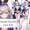 Dakimakura Honkai Star Rail Silver Wolf наволочка для всего тела аниме наволочка отаку игра пледы наволочка