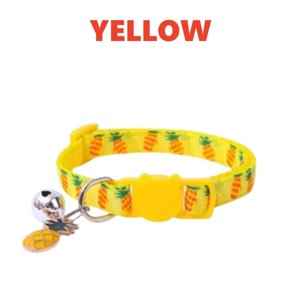 6/3/1 шт., ошейник для домашних животных, колокольчик, фруктовый стиль, одежда с пряжкой, галстук, ошейник для собаки, колокольчики, ожерелье с котом для котенка, щенка, собаки, кошки, товары для домашних животных, аксессуары для домашних животных