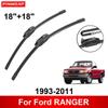Автомобильный стеклоочиститель для Ford RANGER 1993-2011 18" + 18" Передние задние щетки стеклоочистителя щетки режущие аксессуары