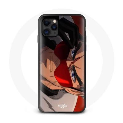 Coque - Maniacase - Iphone 12 Pro Max - Noir - One Punch Man - Souple