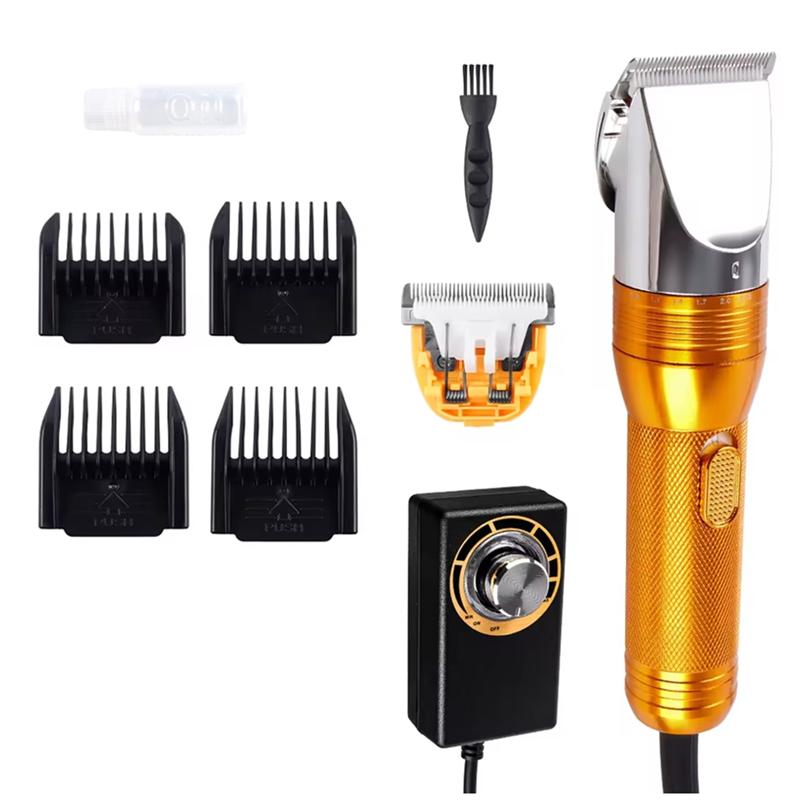 AT63-Home Pet Hair Trimmer 220V 380W Electric Shearing Machine(Cat, Dog, Sheep) Carpet Tufting Scissors