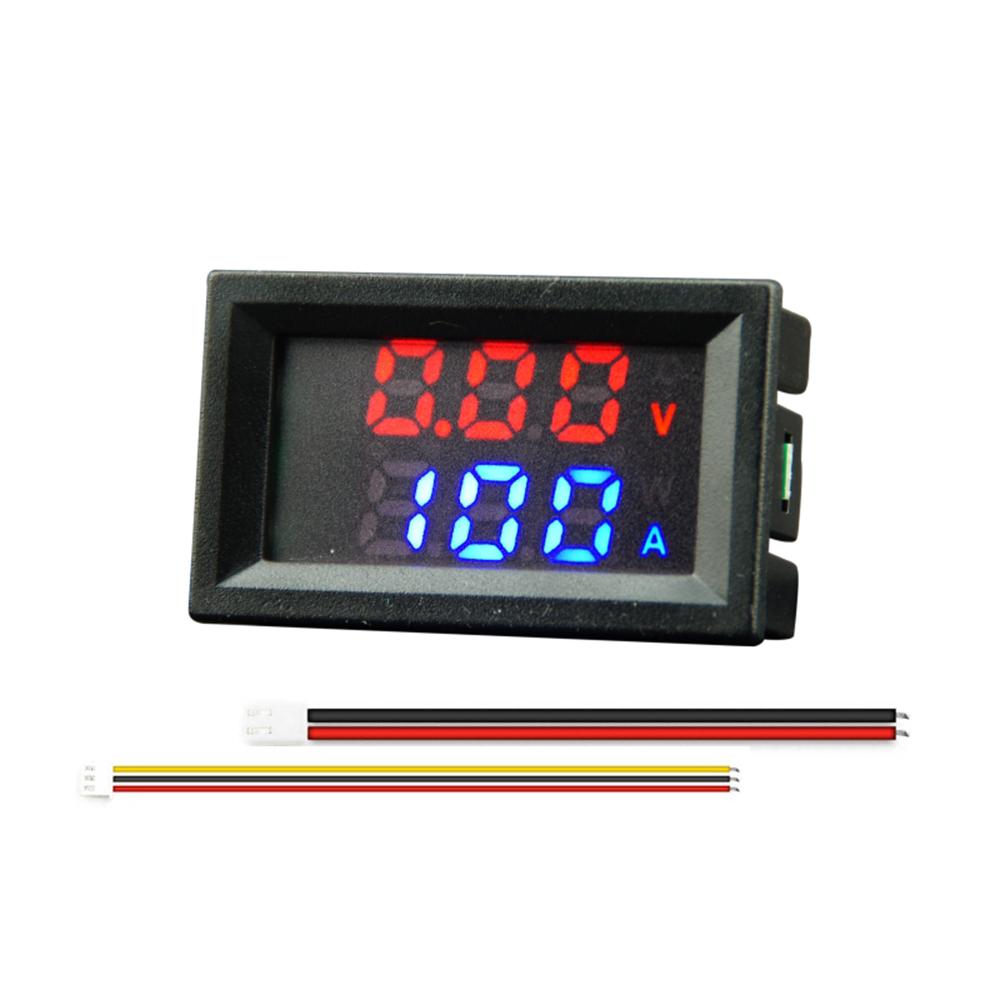 M430 DC 4-30V вольтметр-амперметр-ваттметр 10A 50A 100A с цифровым дисплеем, подходящий модуль для автомобилей