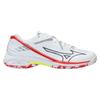 Mizuno Кроссовки унисекс Wave Claw 3 Wide White Radiant Red Ebony 71GA244305