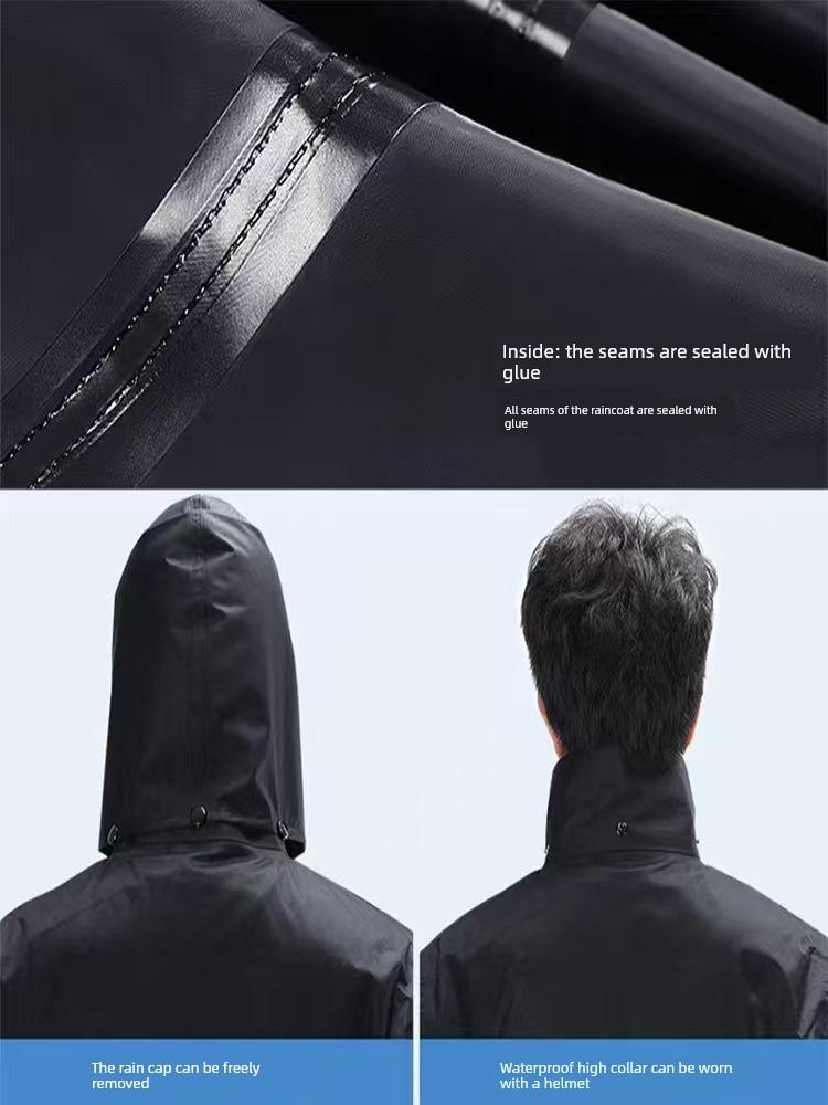 Raincoat for Delivery Riders, Men's Rain Pants Set, Full-Body Adult Split-Type Motorcycle and Electric Vehicle Raincoat, Specially Designed for Heavy