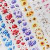 Блокнот на ПЭТ-ленте серии Gem Garden: Европейский коллаж из роз и цветов, 6 дизайнов