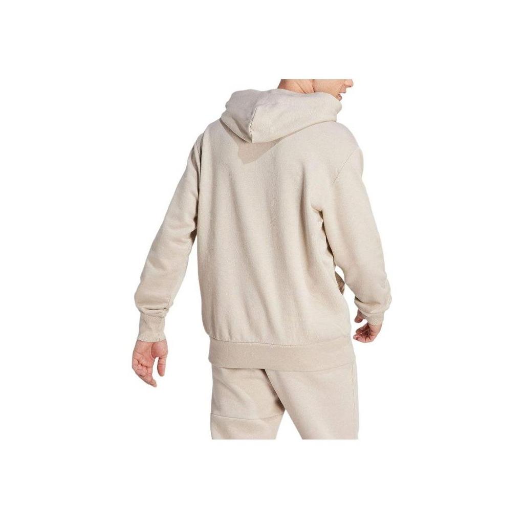 adidas Худи Essentials из французского терри с большим логотипом Бежево-синий Мужской IJ8584