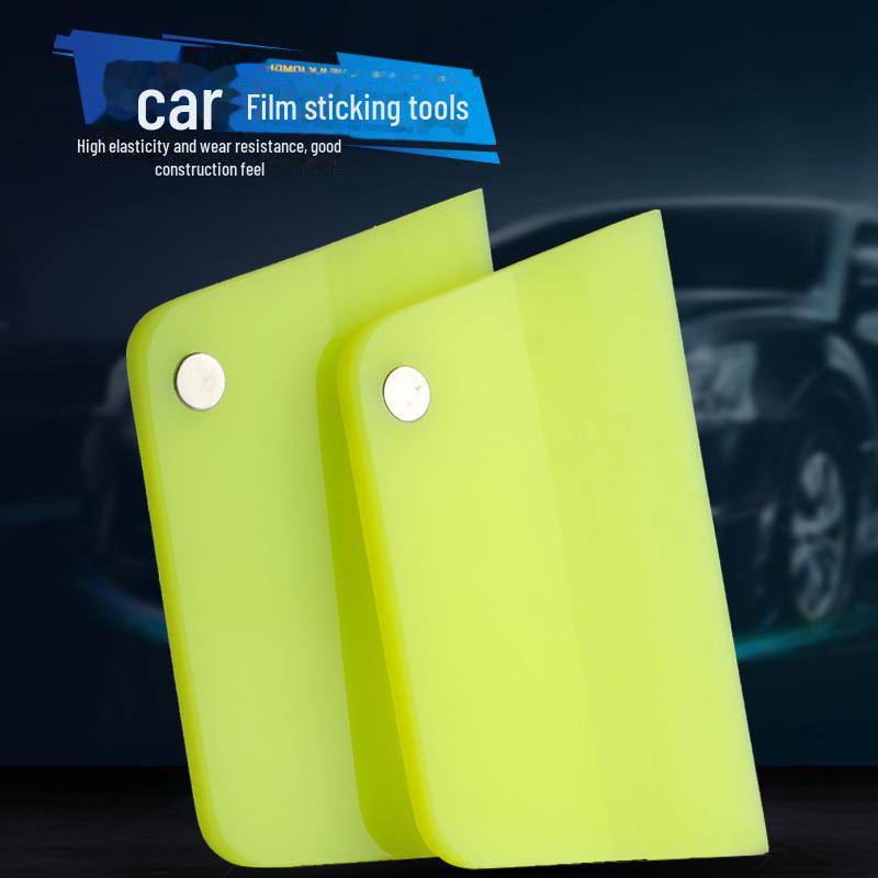 Прозрачный магнитный скребок для пленки и краски с отполированным вручную трапециевидным дизайном