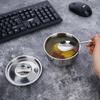Двойная кастрюля из нержавеющей стали с крышкой - Миска для паровых яиц и детского питания