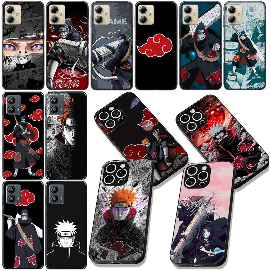 Anime KISAME Narutos Akatsuki Pain Phone Cover for Motorola Moto G86 G14 G35 G34 G45 G55 G67 G75 G85 G24 G15 G54 G57 Power Case